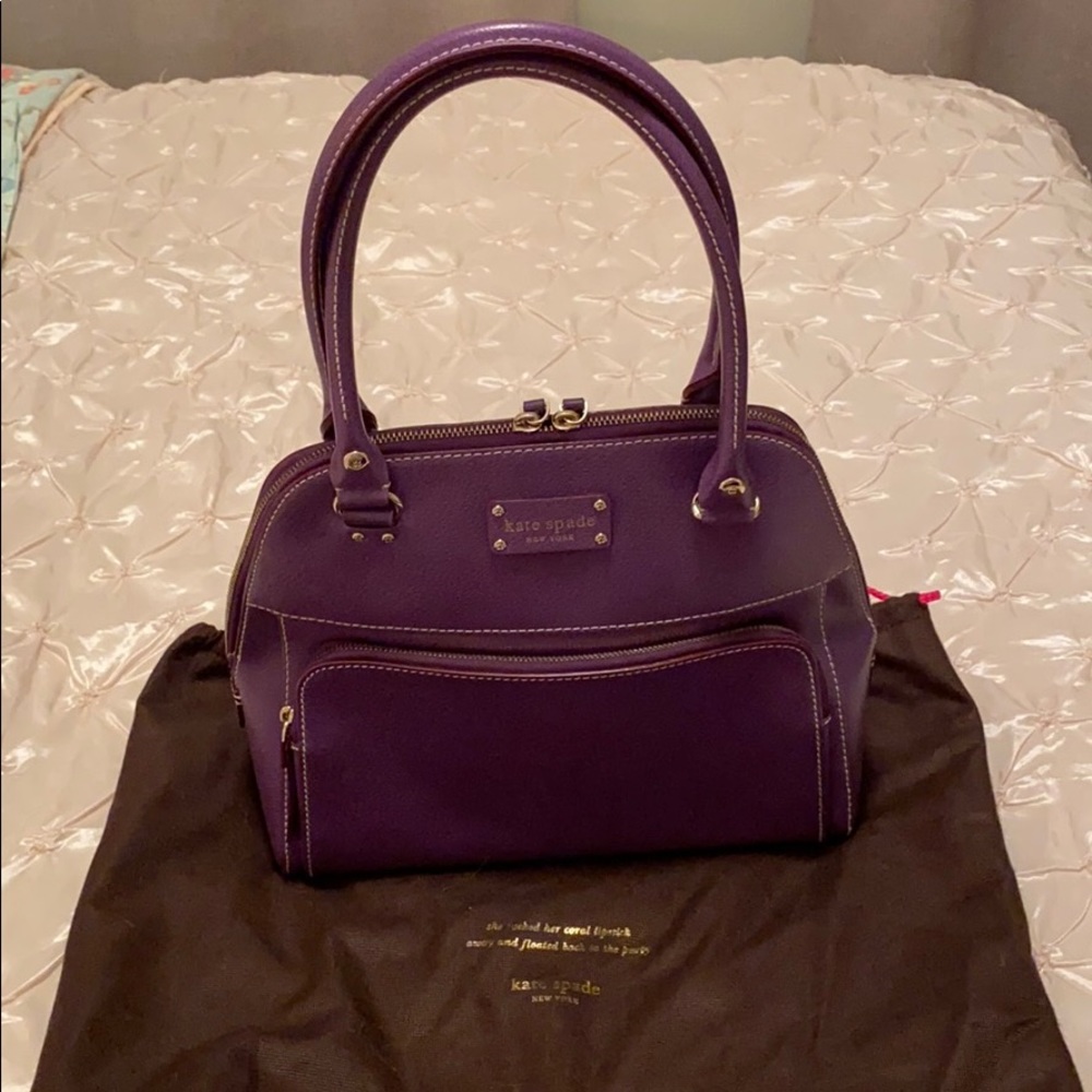 {NWOT} kate spade :: Purple Handbag